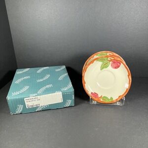 Vintage Franciscan Apple Tea Saucer Johnson Bros England Qty 2 NIB
